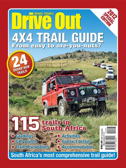 Cover image for Drive Out 4x4 trail guide: 2012